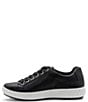 Color:Black - Image 4 - Alexandria Lace Up Sneakers