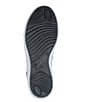 Color:Grey - Image 6 - Allesandra Waterproof Zip Sneakers