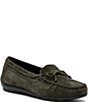 Color:Forest Suede - Image 1 - Amarillo Suede Driving Moccasins