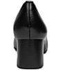 ara Amber Leather Block Heel Pumps - Image 3