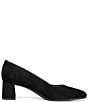 ara Amber Suede Block Heel Pumps - Image 2