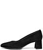 ara Amber Suede Block Heel Pumps - Image 4