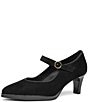 ara Amethyst Suede Mary Jane Pumps - Image 5
