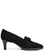 ara Azalea Suede Bow Loafer Pumps - Image 2