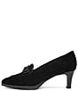 ara Azalea Suede Bow Loafer Pumps - Image 4