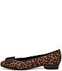 ara Bijou Leopard Print Suede Embellished Bow Pumps - Image 4