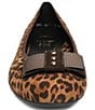 ara Bijou Leopard Print Suede Embellished Bow Pumps - Image 6