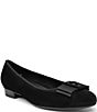 ara Bijou Suede Embellished Bow Pumps - Image 1
