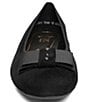 ara Bijou Suede Embellished Bow Pumps - Image 6