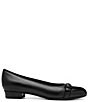 ara Broadway Leather Decorative Buckle Cap Toe Pumps - Image 2