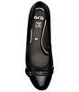 ara Broadway Leather Decorative Buckle Cap Toe Pumps - Image 6