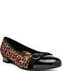 ara Broadway Leopard Print Suede Cap Toe Pumps - Image 1