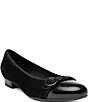 ara Broadway Suede Cap Toe Pumps - Image 1