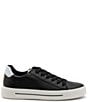 Color:Black - Image 2 - Camden Leather Cupsole Sneakers