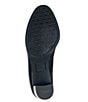 Color:Black Leather - Image 6 - Charlotte Leather Block Heel Platform Pumps