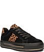ara Conifer Suede & Leopard Print Sneakers - Image 1
