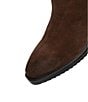 ara Jacinth Suede Faux Fur Lined Block Heel Ankle Boots - Image 5