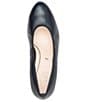 Color:Navy Leather - Image 4 - Kendall Leather Block Heel Pumps