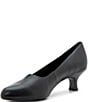 ara Kit Leather Kitten Heel Pumps - Image 5