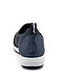Color:Navy - Image 3 - Leena 2 Woven Slip-On Sneakers