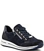 ara Oleanna Pin Dot Suede Zip Sneakers - Image 1