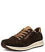 ara Oleanna Suede Side Zip Sneakers - Image 5