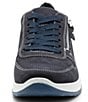 Color:Blue - Image 6 - Opal Side Zip Sneakers