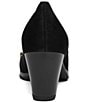 ara Ophelia Suede Decorative Buckle Strap Block Heel Pumps - Image 3