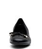 Color:Black Leather - Image 4 - Scout Leather Bow Ballet Flats