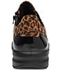 ara Women's Flora Crunch Patent Leather Leopard Print Suede Sneakers - Image 3