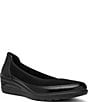 ara Zinnia Crunch Patent Leather Suede Wedge Pumps - Image 1