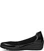 ara Zinnia Crunch Patent Leather Suede Wedge Pumps - Image 3