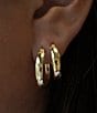 Argento Vivo Flat Hoop Earring Set - Image 3