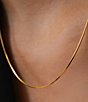 Argento Vivo Herringbone Chain Necklace - Image 2