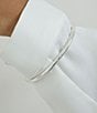 Argento Vivo High Polish Bangle Bracelet - Image 3