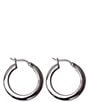 Argento Vivo Small Simple Hoop Earrings - Image 1