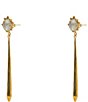 Argento Vivo Stone Linear Earrings - Image 3