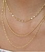 Argento Vivo Triple Layer Chain Short Multi Strand Necklace - Image 3