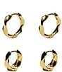 Argento Vivo Twisted Hoop Earring Set - Image 1