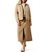 Ariat Woodgate Woven Quilt Point Collar Long Sleeve Oversized Jacket - Image 3