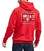 Color:Red - Image 1 - '93 Liberty Long Sleeve Hoodie