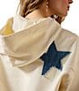 Ariat Americana Patchwork Studded Raw Edge Hoodie - Image 5