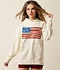Ariat Americana Patchwork Studded Raw Edge Hoodie - Image 6