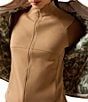 Ariat Ashley Insulated Texture High Neck Sleeveless Vest - Image 3