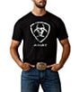 Ariat Barn Shield Short Sleeve T-Shirt - Image 1