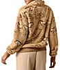 Ariat Berber Fleece Wild Horses Print High Collar Long Sleeve Sweatshirt - Image 2