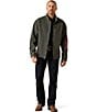 Ariat Big & Tall American Flag Logo Softshell Jacket - Image 3