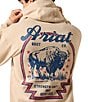 Ariat Big & Tall Bison Archer Hoodie - Image 3