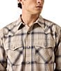 Ariat Big & Tall Huddle Long Sleeve Woven Shirt - Image 3