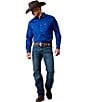Ariat Big & Tall M2 Adkins Relaxed Fit Bootcut Leg Jeans, Color:Blue - Image 3